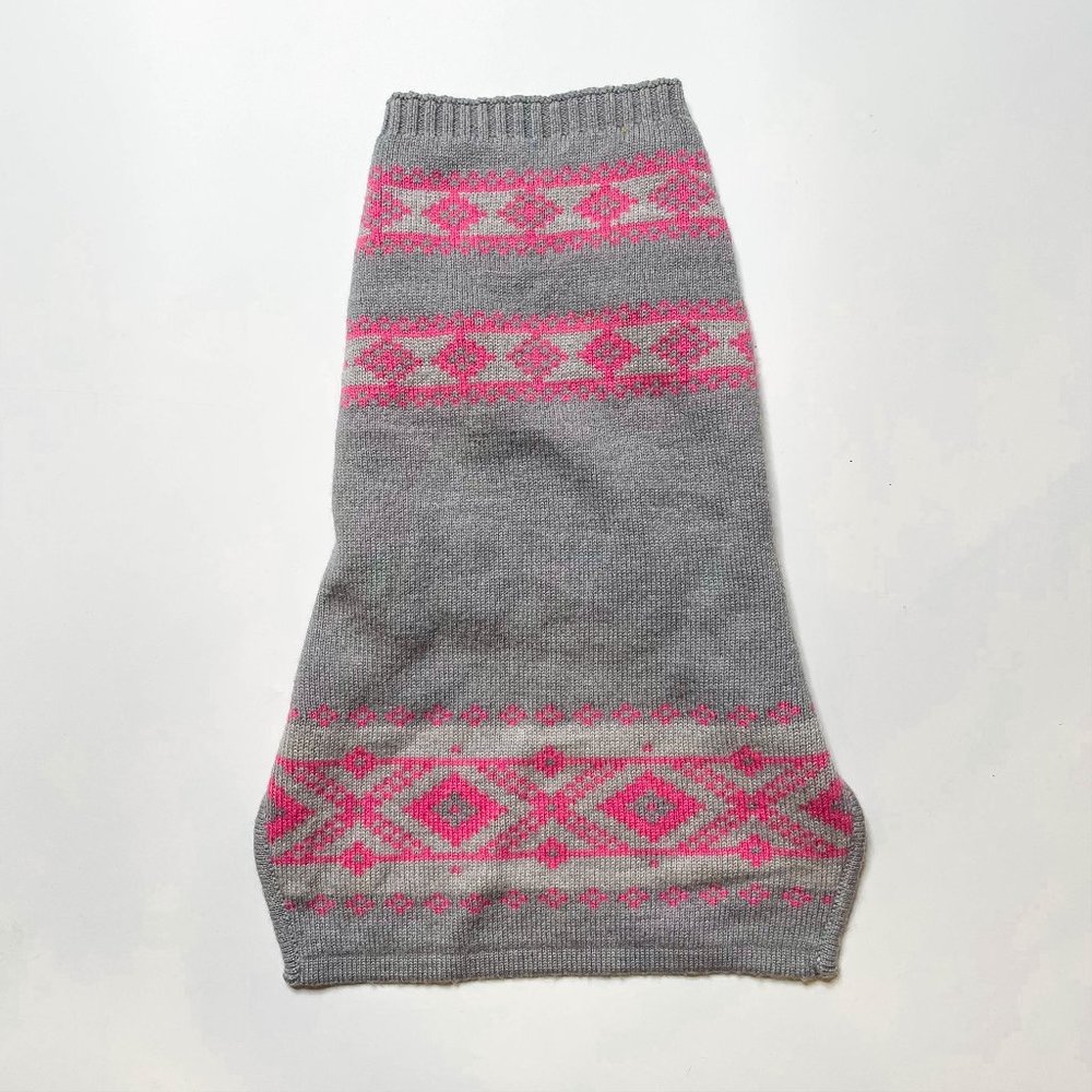 World of Angus Fair Isle Dog Sweater
